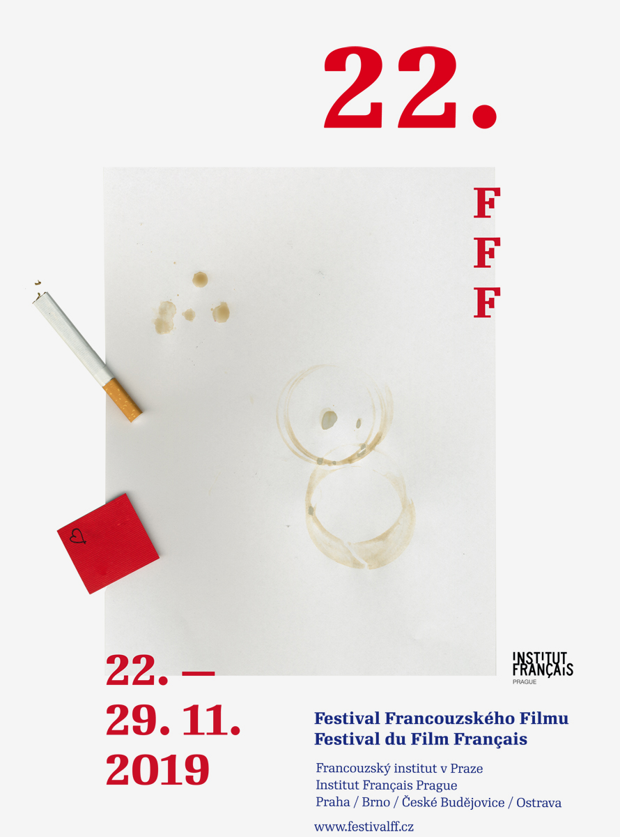G2 A 01 <br> Festival francouzského filmu | série plakátů <br> klauzurní práce | 2.ročník
