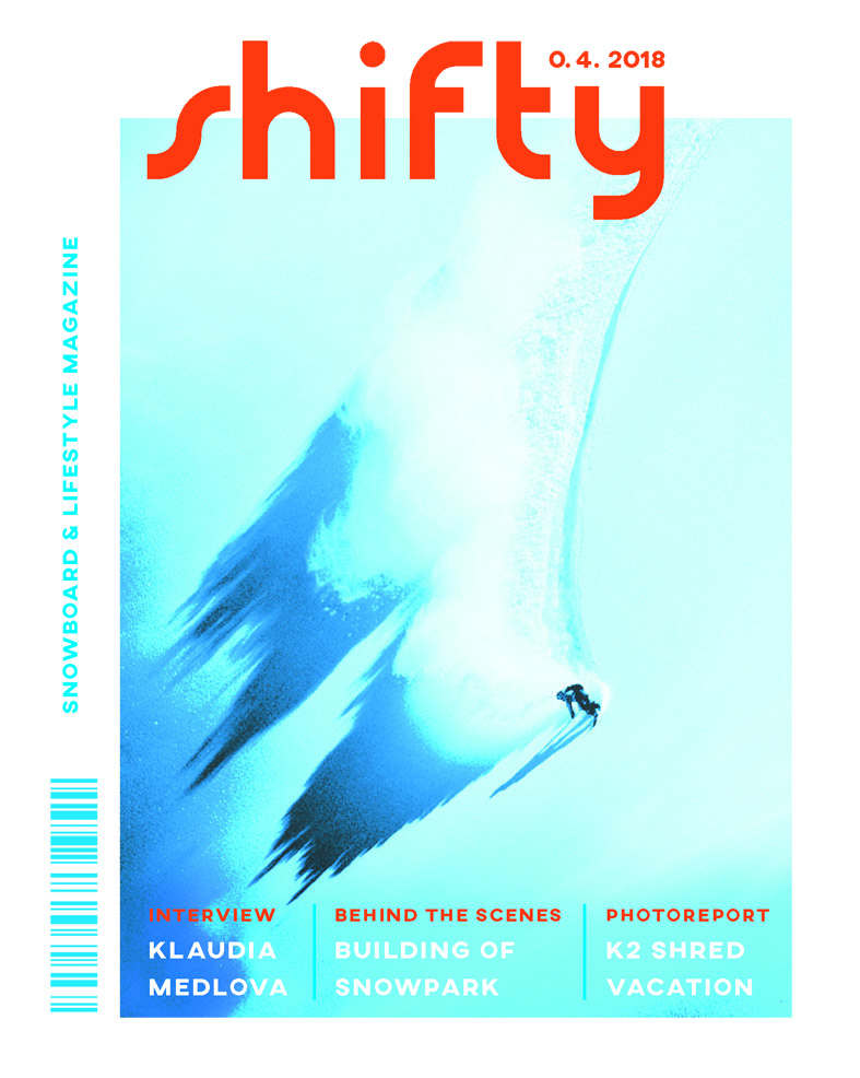 časopis Shifty<br> obálka<br> maturitní práce | 4. ročník